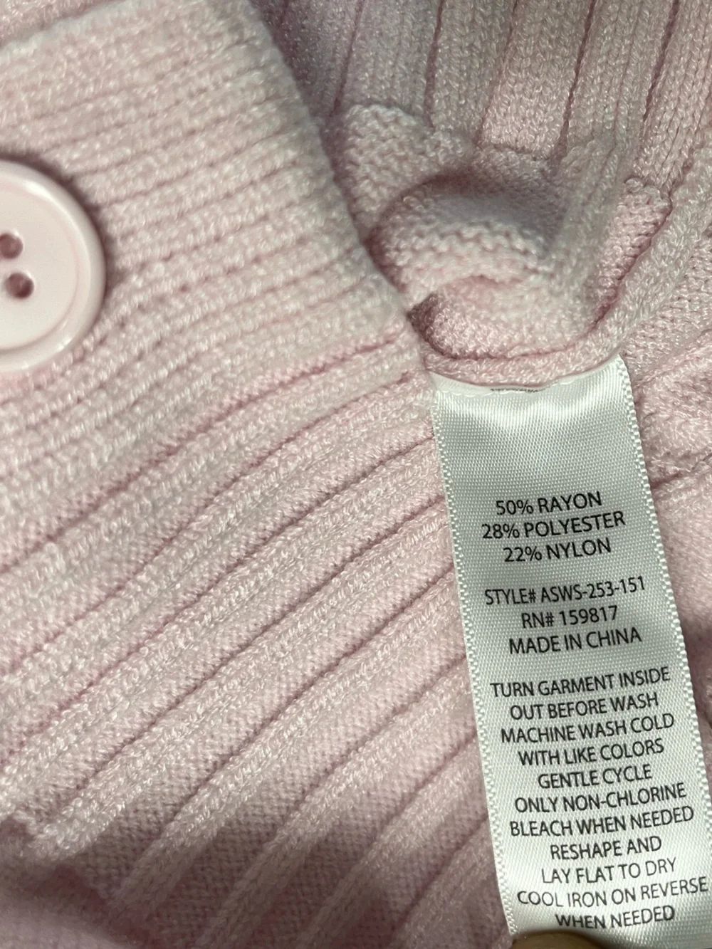NWT Altar'd State Soft Pink Cable Knit Matching Cardigan & Crop Top Set Size XXS